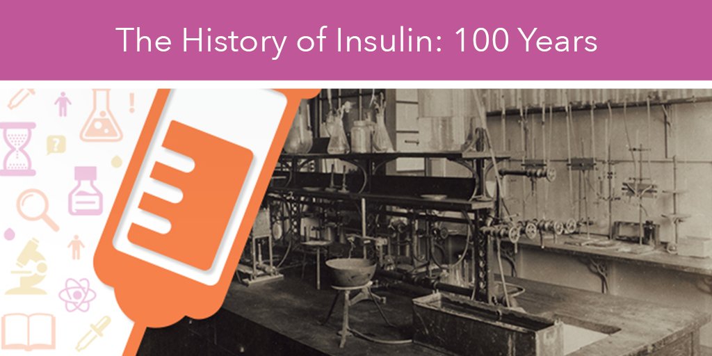 November is #DiabetesAwareness month and 2021 marks 100 years since the discovery of insulin. Learn the history of insulin and its crucial role for people with #diabetes in our latest blog post: bit.ly/2YSxSHC #T1D
