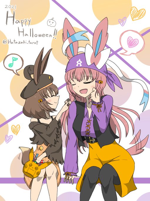 イーブイ擬人化のtwitterイラスト検索結果