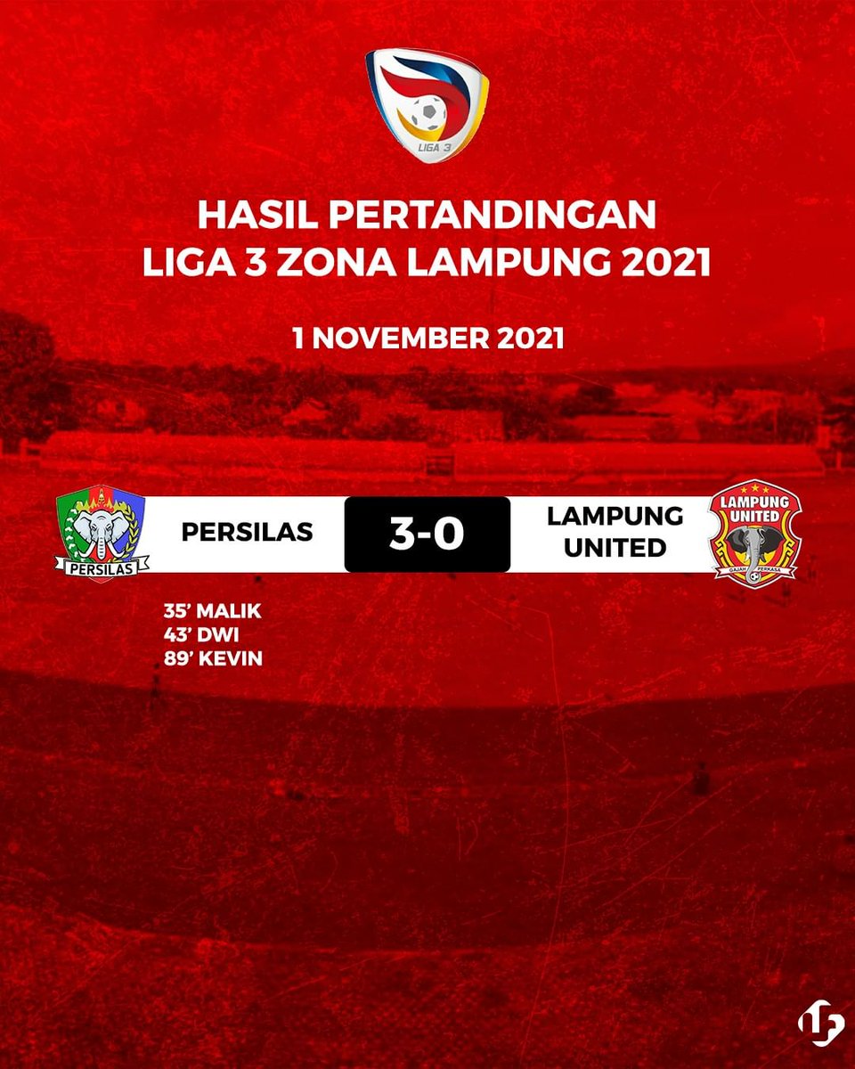 bolalampung's tweet photo. KEJUTAN DARI KALIANDA!!!
Tim unggulan di Liga 3 Lampung musim ini, Lampung United secara mengejutkan dibantai sang tuan rumah yang sebelumnya absen dalam 3 musim terakhir, Persilas Lampung Selatan dengan skor telak 3-0.
#Liga3Lampung #Liga3 #SupportYourLocalFootball https://t.co/IPjxIXixdG
