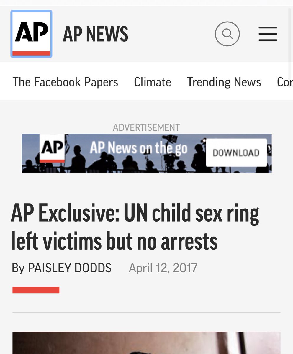 Hessian_Mohd's tweet image. اعضاء في برنامج الأمم المتحدة لحفظ السلام و  المنظمات "الإنسانية" أجبروا الاطفال على ممارسة الجنس مقابل الطعام في عدة دول

طبعا اعلامنا سكتم بكتم و محد يدري عن شي
لو كان في شخص يفهم كان ولع الموضوع مثل ما ولعوا موضوع الهاربات و المختلسين باسم حقوق الإنسان.