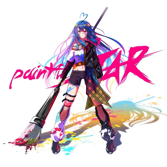 MaiR (@MarR_Hoshino )2ndアルバム

『paint the STAR』

ジャケット担当しました!

よろしくお願いいたします!

#ペイントザスター🎨 