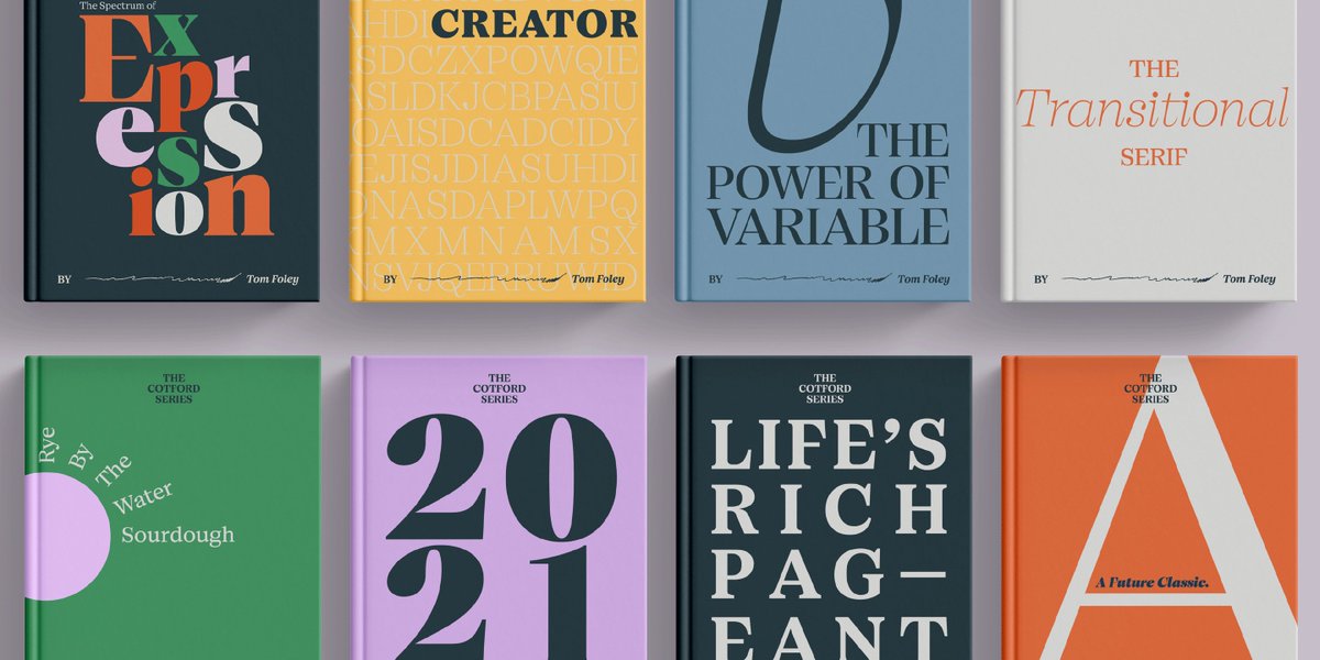 PhilGarnham's tweet photo. NEW
——————————
Cotford — https://t.co/tJdlcNiWqH
Designed by @TFEFoley.
Available @Monotype.
#monotypestudio https://t.co/ouVjfVKIPg