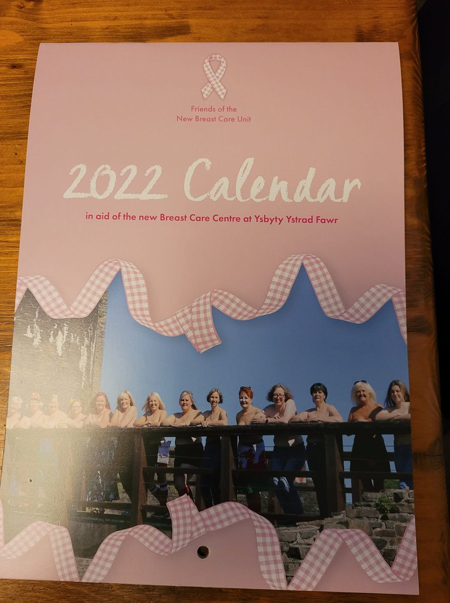 On sale 2022 Charity Calendar,  all proceeds to the New ABUHB Breast Unit. Only £5 each and featuring ladies affected by Breast Cancer whether it be via work, a family member or a personal experience. These ladies have been so brave. Contact Emma.wilkins5@wales.nhs.uk to purchase