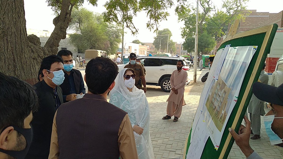 SarahAslamOffl's tweet photo. Visit of Development Scheme "Establishment of Mother &amp; Child Block, Teaching Hospital, DG Khan" https://t.co/BfK3OLLw1b