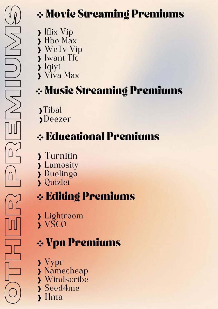 prems_bb's tweet image. annyeong!! open pa rin tayo for today~~ avail na kayooo 

🏷 lfb wts premium accounts netflix spotify youtube premium canva pro grammarly viu crunchyroll iflix vip hulu disney plus quizlet zoom quillbot scribd chegg coursehero cheap affordable mura premium