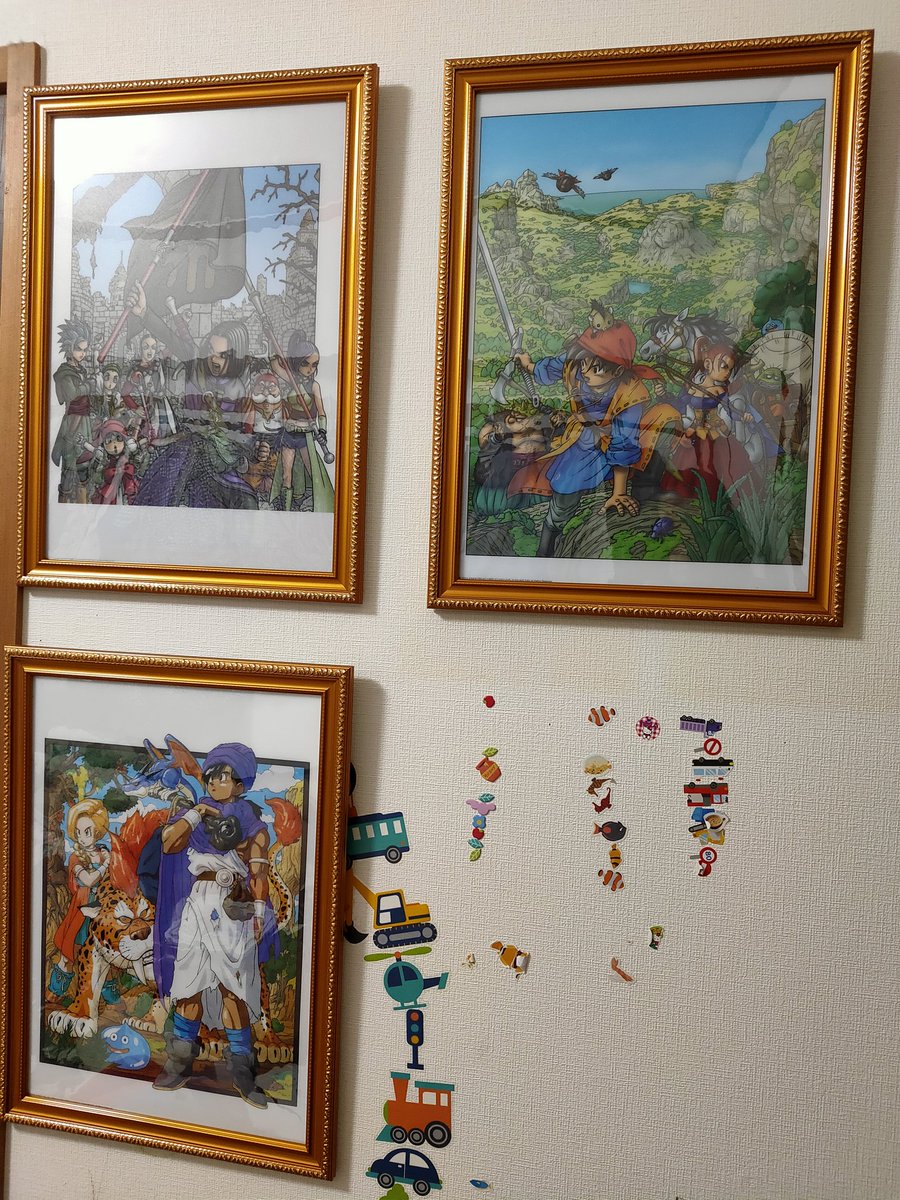 ドラクエ一番くじのランチョンマット。出勤時は当たらなかったけど