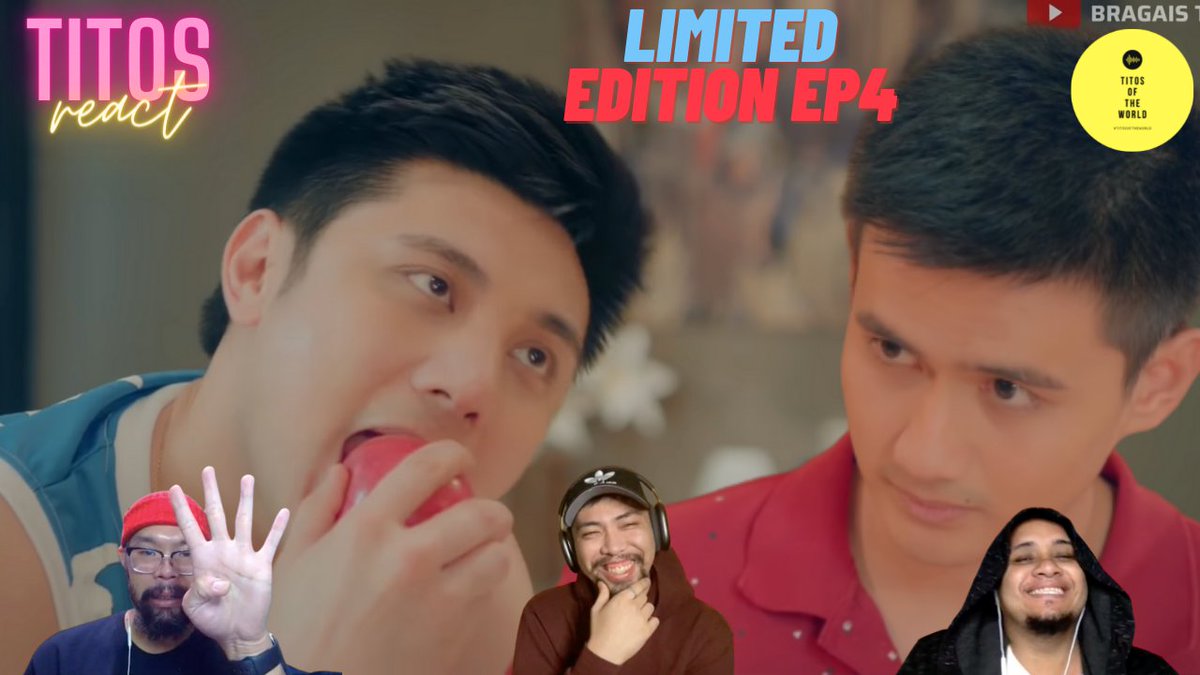 TitosOfTheWorld's tweet photo. 🎀RV DROP🎀

Titos react to episode 4 of #LimitedEditionBLSeries by @BragaisTV starring Jomari Angeles @Jomnation_ , @iamandrewgan &amp; @donna_cariaga 

#LimitedEditionEp4 #Virginia #NoProteinDiet
@BPBoUN @ImNolanGrant @JerichoCorpus 

FOURTH EDITION
https://t.co/nHDbBtrKNc https://t.co/jPyFMfeE7e
