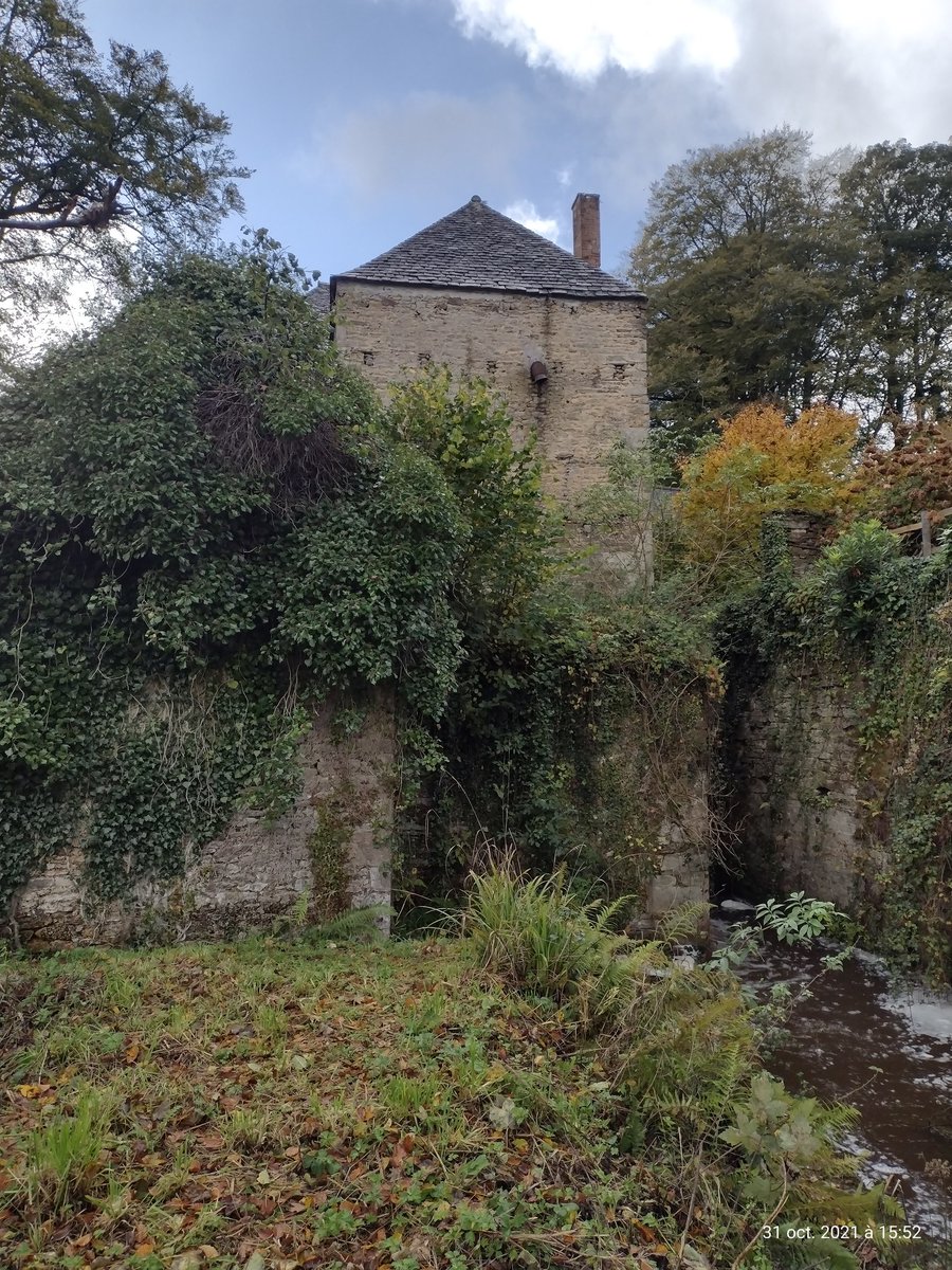 ThiChaplain's tweet image. Un moulin près de l'#Abbaye du #Relec, hier après-midi. #Patrimoine #MontsdArrée #Finistère #Histoire #vieillespierres #balade #GRPMorlaix