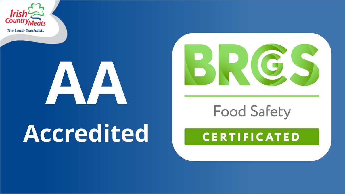 Well done to all our team in Camolin who achieved a fantastic AA result in their most recent BRC audit. 
This is true reflection on the continuous work by our entire team who strive to improve standards across the site.
#brcgs #foodsafety #audit