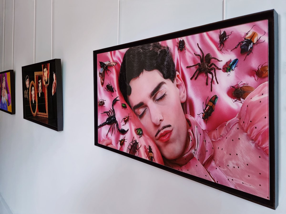 nuno_roque's tweet photo. As part of the #Voltaire #Photography Prize, I'm showing my works « Self-Reflections », « Pupil &amp; Master », and « Haters » at #ChâteauDeVoltaire until Nov.7, 2021. Co-produced with @GaudericKaiser, the photographs are from the series of self-portraits « Self-Reflections ».@leCMN https://t.co/AVNglBVELS