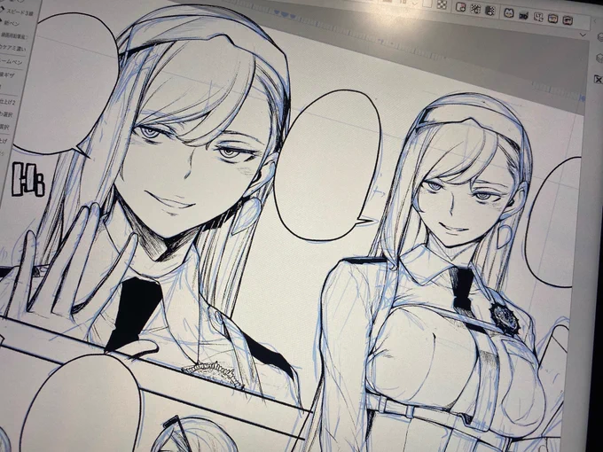 トロ〜ンとしたキャラが登場した ぶっつけ本番で描きながらキャラデザするの楽しい(いつもそうだけど 