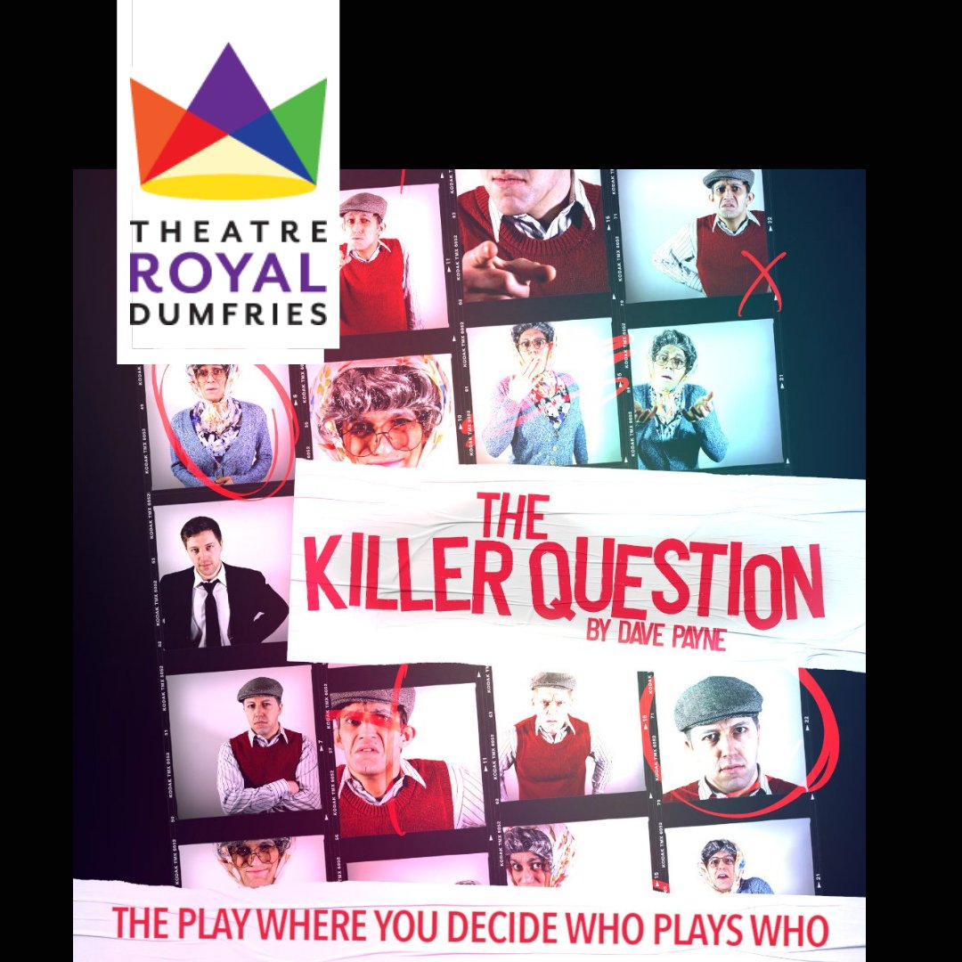JustSomeTheatre's tweet photo. It’s the FINAL WEEK of tour for ‘The Killer Question’ 🔪 Check out the tour schedule for this week 👇

3rd November - @DfsTheatreRoyal 
4th November - @ReconnectRegal 

Grab your TICKETS here 👉 https://t.co/h1r9804reO
#KillerQuestion #theatreisback https://t.co/8UHs5dG0HE