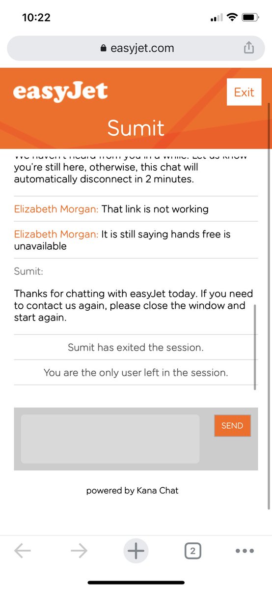 ermorgan28's tweet photo. @easyJet STOP GHOSTING ME! You are impossible to get help from. #easyjet #easyfail #terriblecustomerservice https://t.co/Ur8Zxl2JZ5