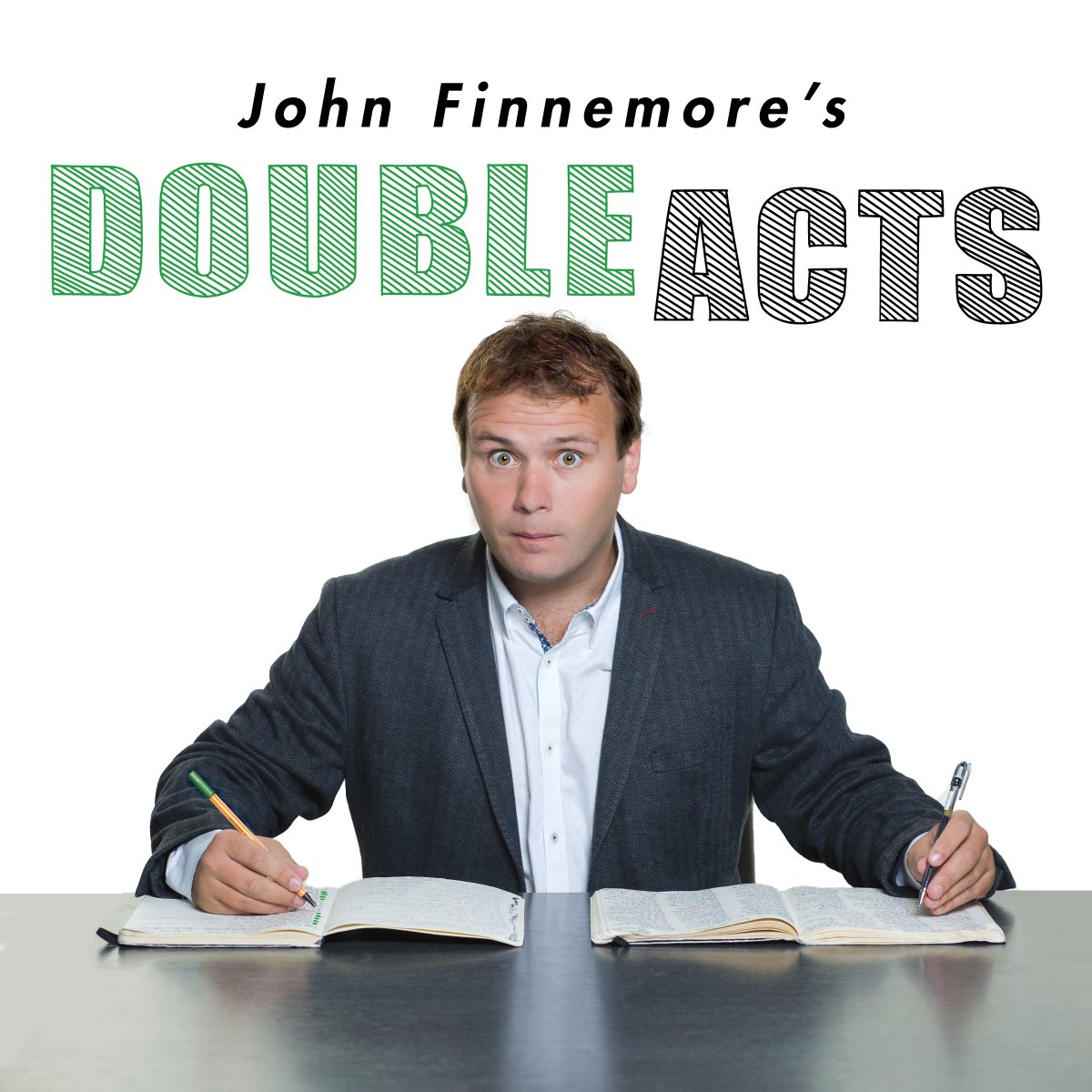 PozzitiveComedy's tweet photo. We are very excited that @BBCRadio4 are to repeat the second series of John Finnemore's Double Acts, starting with 'The Queen's Speech' this Wednesday at 11:30am!

If you can't wait until then, we have some snippets from both series on our Youtube... 😎👑 https://t.co/Gfe6iELhTq https://t.co/oAHDm2vfOt