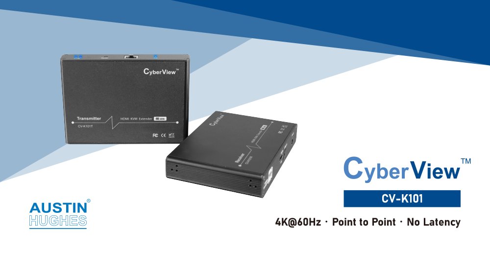 austinhughes_eu's tweet photo. Austin Hughes CyberView Cat6 KVM Extender extends HDMI up to 4K@60Hz resolution, digital audio (via HDMI), and USB-based signals over a single Cat6/6a/7 cable.
Find out more: https://t.co/pcuj3lcxjI
#RackKVM #KVMextender #4K https://t.co/URw1jI7Ibp
