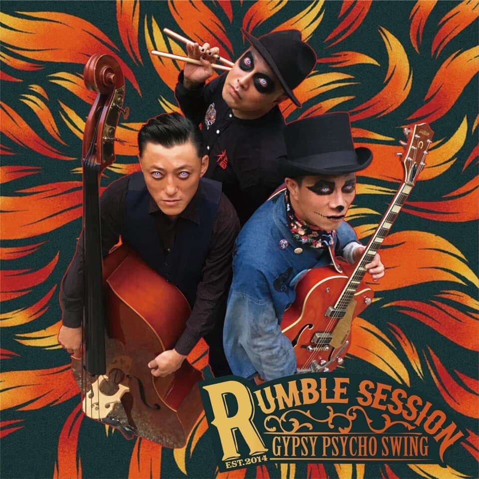 tomas69b's tweet image. Gypsy Psycho Swing
【RUMBLE SESSION】🦉
youtu.be/weKdsEQ8qrU

11.6(sat)at BBQ Village多度峡
焚火🔥FIRE NIGHT RGPN🦉🌙
ワンマンライブ‼️
2022年初旬NEW ALBUM 発売‼️
全曲新作音源 SPゲストの参加も✨
@SessionRumble