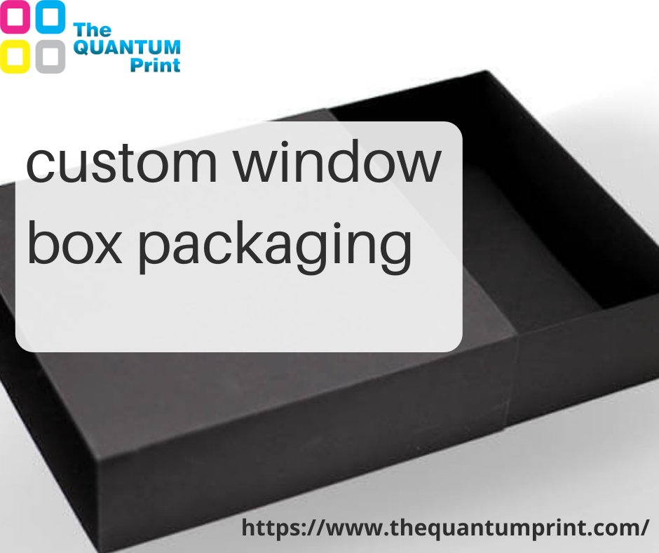PrintQuantum's tweet image. The Best Quality of Custom Window Box Packaging
thequantumprint.com/box-packaging/…
custom window box packaging: Often Window Boxes use for presenting to loved ones, family and friends. 
#Customwindowboxes,
#customwindowboxpackaging,