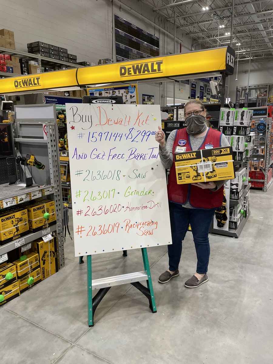 DMStrickler's tweet photo. PROvember deals are here! This month it’s all about the PRO! Our team is ready to show you how to save money and cash in on some amazing deals! #PROvember #Lowes4pros #proloyalty @BenitoKomadina @steveyoung456 @KevinLowes24581 @ethanatlowes https://t.co/3H4cUmDPjd