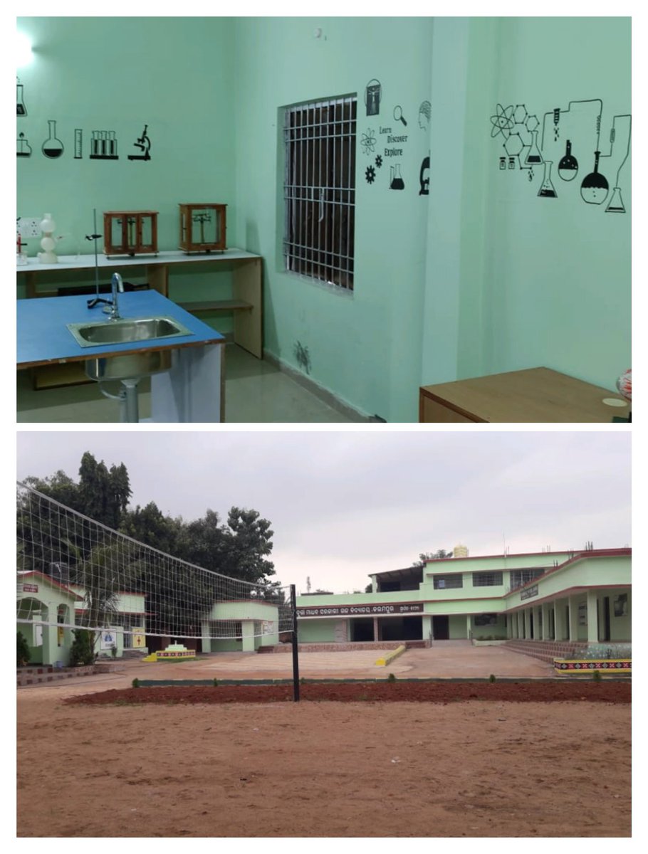 5THSTKLD's tweet photo. Durga Madhab Govt. High School, Kalampur, Kalampur Block @DmKalahandi under 5T High School Transformation
@CMO_Odisha @SMEOdisha @MoSarkar5T

#5THighSchoolTransformation https://t.co/dB01MuD3bE