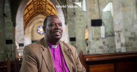 dwordsworth's tweet photo. When Jackson was a cattle trader he had an epiphany watching a spider spin its web. Realising how much he'd been given as a @WorldVision sponsored child he returned to study. He became the first local Maasai pastor &amp; is now the Archbishop of Kenya. #Inspiration @ArchbishopSapit https://t.co/yLNbVWjLFQ