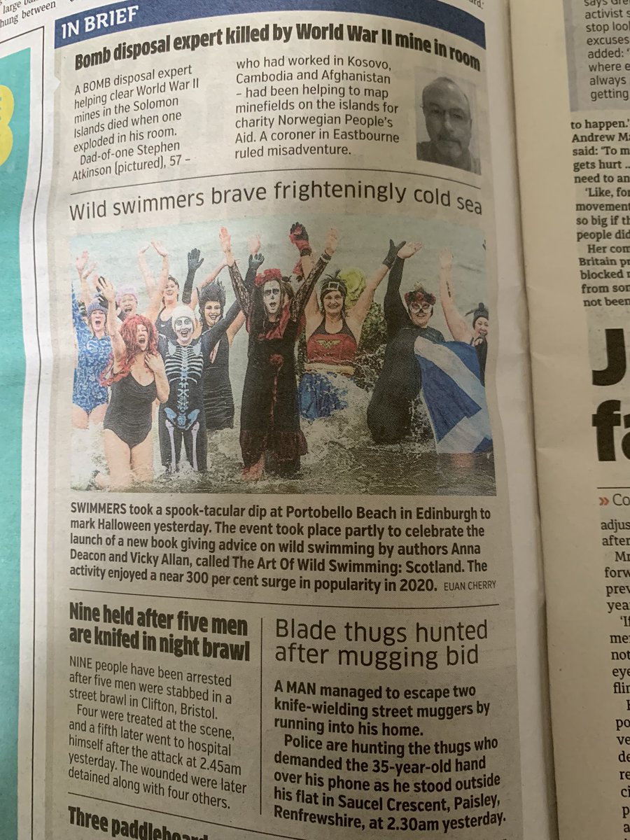 AnnaDeacon's tweet photo. Wow! What a morning! @thetimes @heraldscotland @MetroUK @edinburghpaper  thank you for this hilariously wonderful coverage ❤️@vicky_allan @bwpublishing @mucklemedia https://t.co/uNoxcQ2D7P