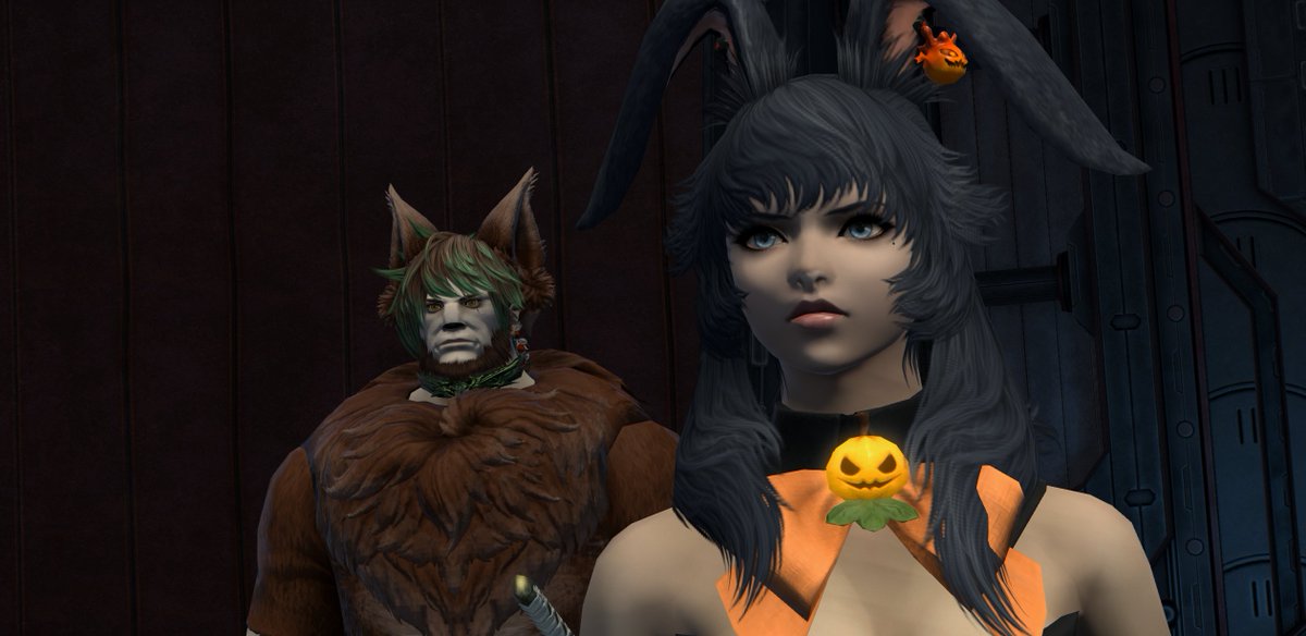 keebie_xoxo's tweet photo. Lost track of how many times @_Maltavian and I ran praetorium last night, but we finally got enough tomestones to get our Inferno Jacket! Can't wait to make a new glam with it. ๐ฅฐ๐งก๐งฅ #FFXIV #MoogleEvent https://t.co/ACMgK20RJh