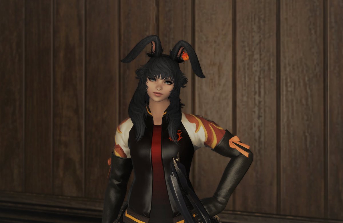 keebie_xoxo's tweet photo. Lost track of how many times @_Maltavian and I ran praetorium last night, but we finally got enough tomestones to get our Inferno Jacket! Can't wait to make a new glam with it. ๐ฅฐ๐งก๐งฅ #FFXIV #MoogleEvent https://t.co/ACMgK20RJh