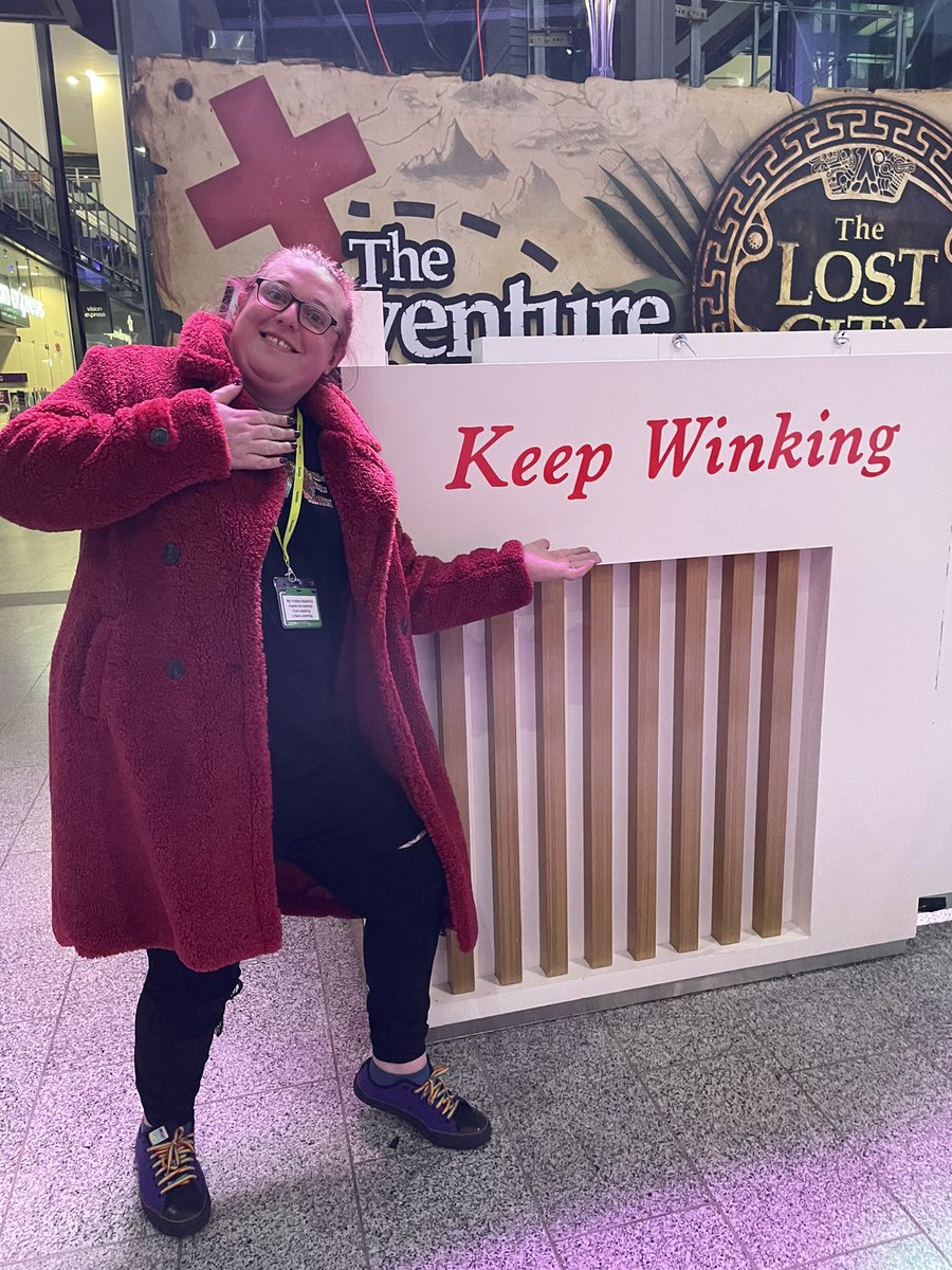 _Bea_Wood's tweet photo. We found this yesterday walking back from @TICYorkshire to the car! Suits me so much!!! One of my main tics!!! #tourettes #tourettesawareness #tic #TICHullAndYorkshire #motortics #icanthelpit #acceptance #neurodiverse https://t.co/RPtIuGz4ZI