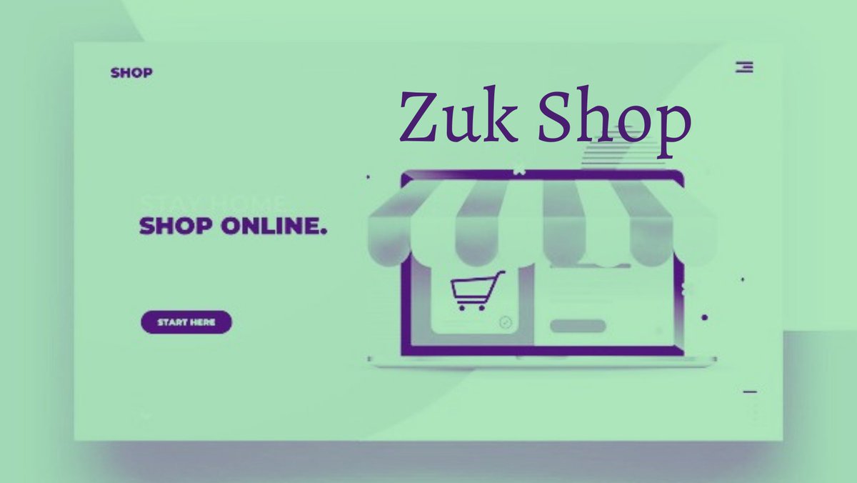 ZukTechnologies's tweet photo. This November! Introducing Zuk Shop! Get the best of shopping, enjoy low prices and great deals on the largest selection of millions of items. Stay home, Shop online! #ZukTech https://t.co/guwt4RWxKt