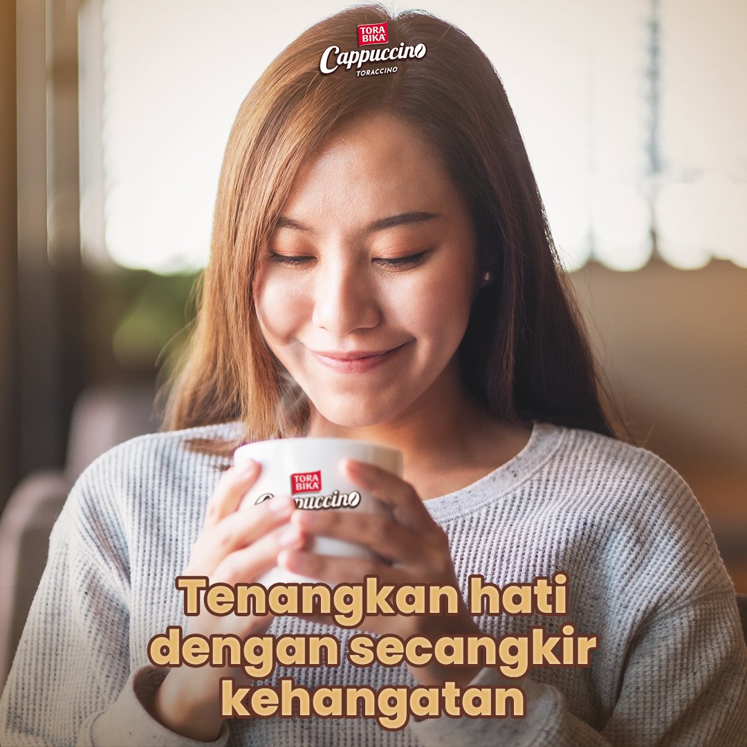 Udah masuk musim hujan nih Frens..
Yuk hangatkan tubuh dan pikiran kamu dengan segelas Torabika Cappuccino hangat~

#TemanSantaiPalingNikmat
#TorabikaCappuccino