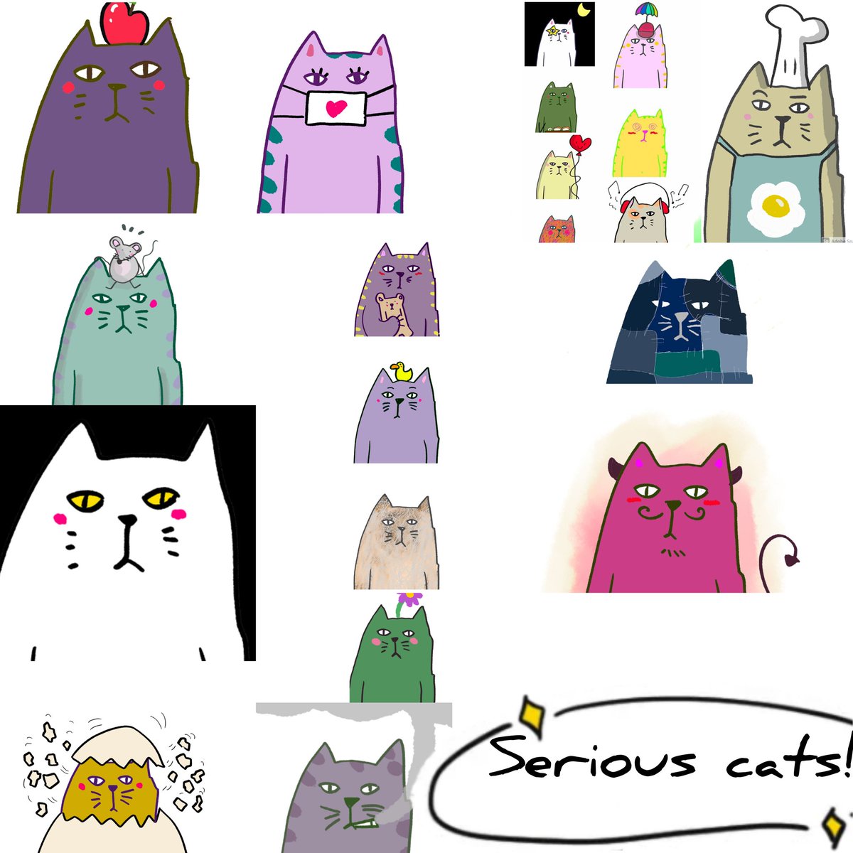 calambresNFTs's tweet photo. @NFTGalIery Serious cats collection!

More of 100 cats have been minted (i am creating more....)

The most funny and serious collection on Opensea!

Opensea https://t.co/SrRP0nPGkx

#nftart #NFTdrops #nftcollectors #NFTcollectibles #NFTCryptoart #NFTCommunity https://t.co/sOrza1rjkW