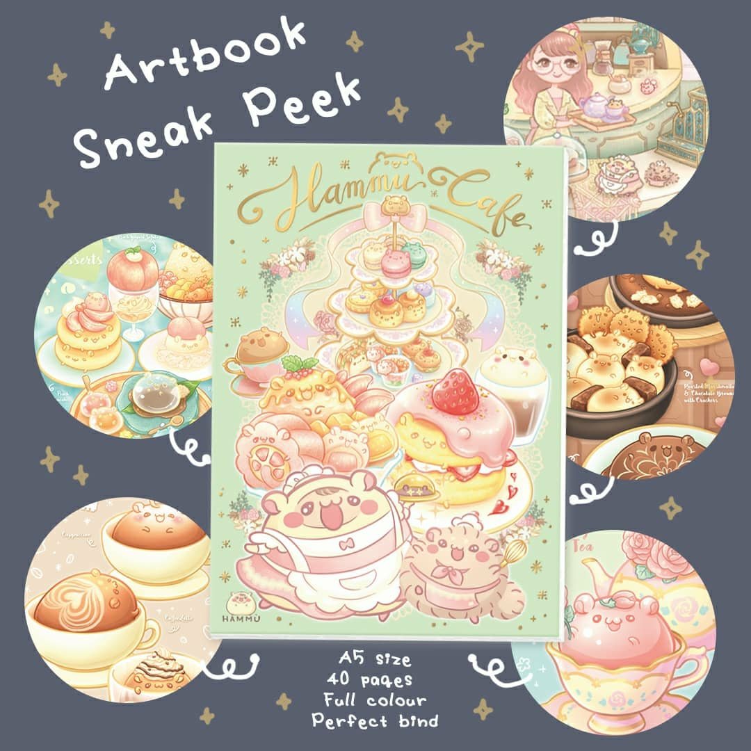 AkasumiLoh's tweet photo. Hammu Cafe Artbook is now available to purchase on
https://t.co/LfV9hnaZo9
💖💖💖
#hammu #cafe #foodie #dessert #art #artwork #artbook https://t.co/AvyPTo4nK9