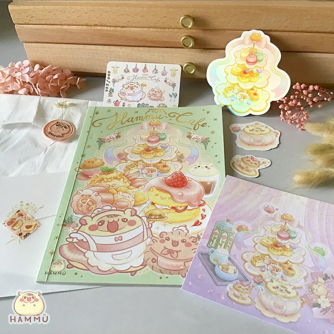 AkasumiLoh's tweet photo. Hammu Cafe Artbook is now available to purchase on
https://t.co/LfV9hnaZo9
💖💖💖
#hammu #cafe #foodie #dessert #art #artwork #artbook https://t.co/AvyPTo4nK9