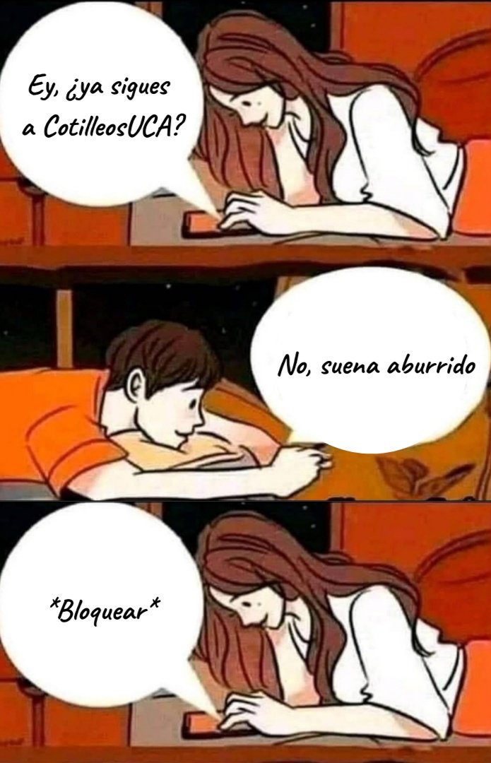 Quien no empiece a seguirnos no es de fiar... 🤨

Todos tenemos ese impulso de cotilleo🤪
#CotilleoUca #Universidad #CampusPtoReal #CampusCadiz #CampusJerez #CampusAlgeciras #Estudiantes #Salseo