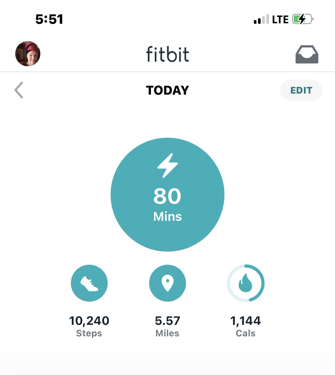 JamaicanVision's tweet photo. #FitBit goals met before 6am. If I get it done before he wakes up, Iโm free to see to his medical needs thru out the day, knowing my fitness goals are in the bag! #ActiveAging #FitBitLife https://t.co/MYJMUhO6c1