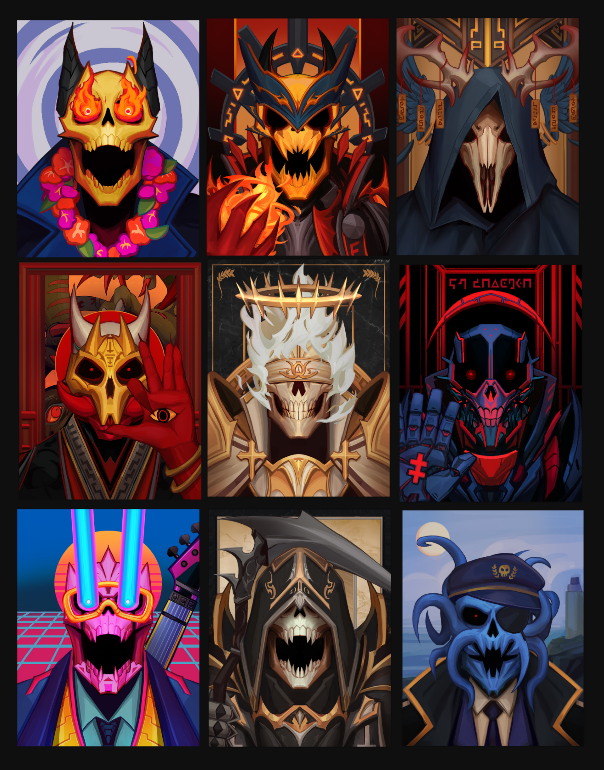 SkullxNFT's tweet photo. We're at 71% minted and still climbing! 

What is your favorite realm?💀🔥

https://t.co/WVhaWFnUOp https://t.co/3ldusJO5CG