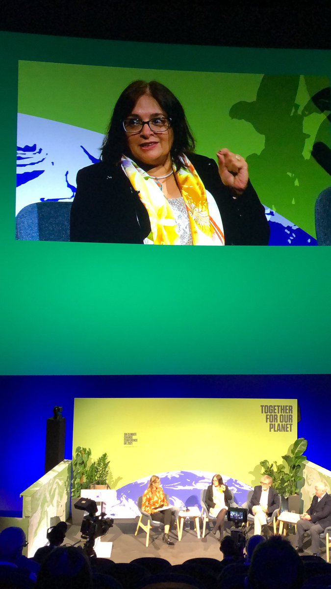 UCatCOP's tweet photo. What do we risk losing if the deep ocean isn’t explored? ‘We won’t know what planet we live on’ says Jyotika Virmani of @SchmidtOcean. We could miss finding lifesaving drug compounds, knowledge of services ocean provides to moderate #climatechange and more. https://t.co/MITByuP1Kr