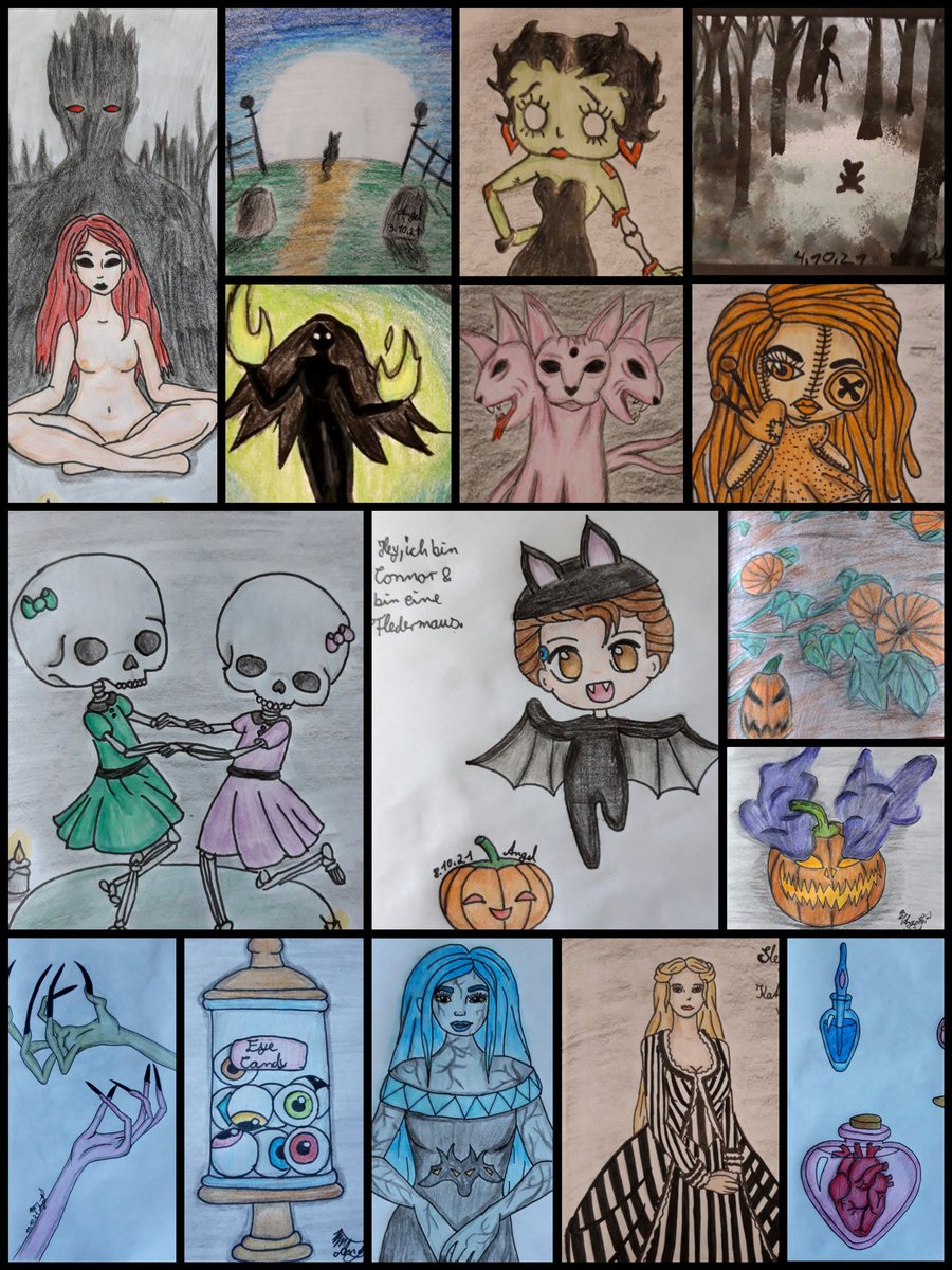 MissAngelique93's tweet photo. Alle Kunstwerke aus Oktober. & was machen wir im Dezember? 😊🥰
All artworks from October. And what are we doing in December? 😊🥰
#OctoberDechArt #DechartGames https://t.co/CYaTWDMv4S