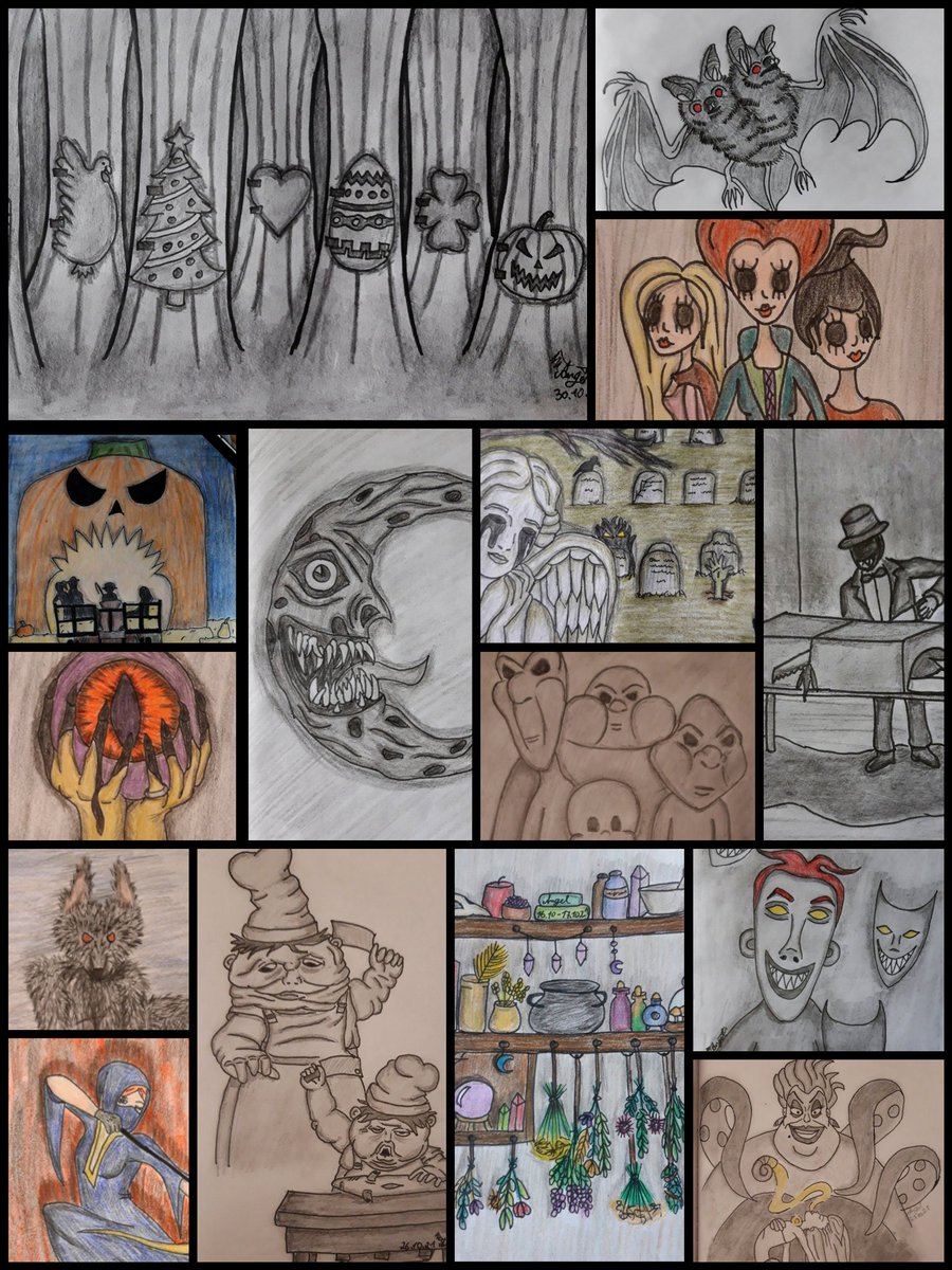 MissAngelique93's tweet photo. Alle Kunstwerke aus Oktober. & was machen wir im Dezember? 😊🥰
All artworks from October. And what are we doing in December? 😊🥰
#OctoberDechArt #DechartGames https://t.co/CYaTWDMv4S