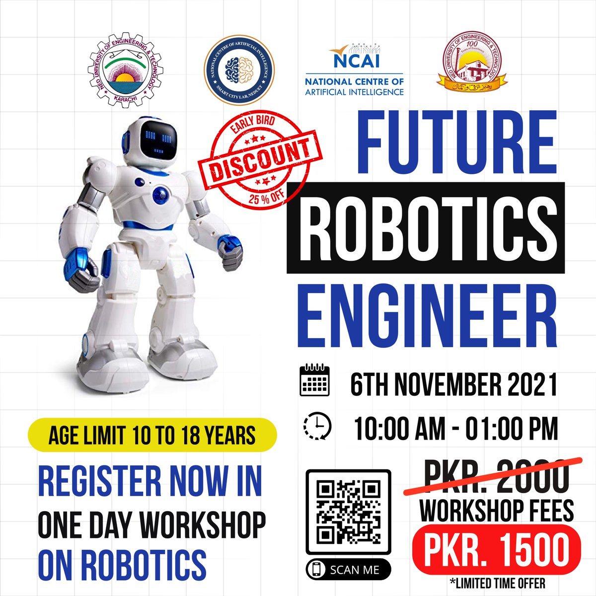 smartcitylabned's tweet photo. Register now: 
https://t.co/hluczTgode
#Stem #learning #technology #students #School #programig #RoboCar #Fun #activity #peerlearning #peertopeer #artificialintelligence #entrepreneurship #robotics #society  
@NIslamab https://t.co/OZAPSEetKA