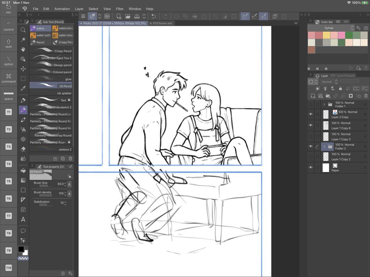 this pose is so chaotic but the crop works and that's why I love comics