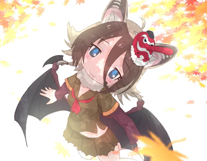 テングコウモリちゃん!🦇👺✨

#けものフレンズ #けもフレ3 
