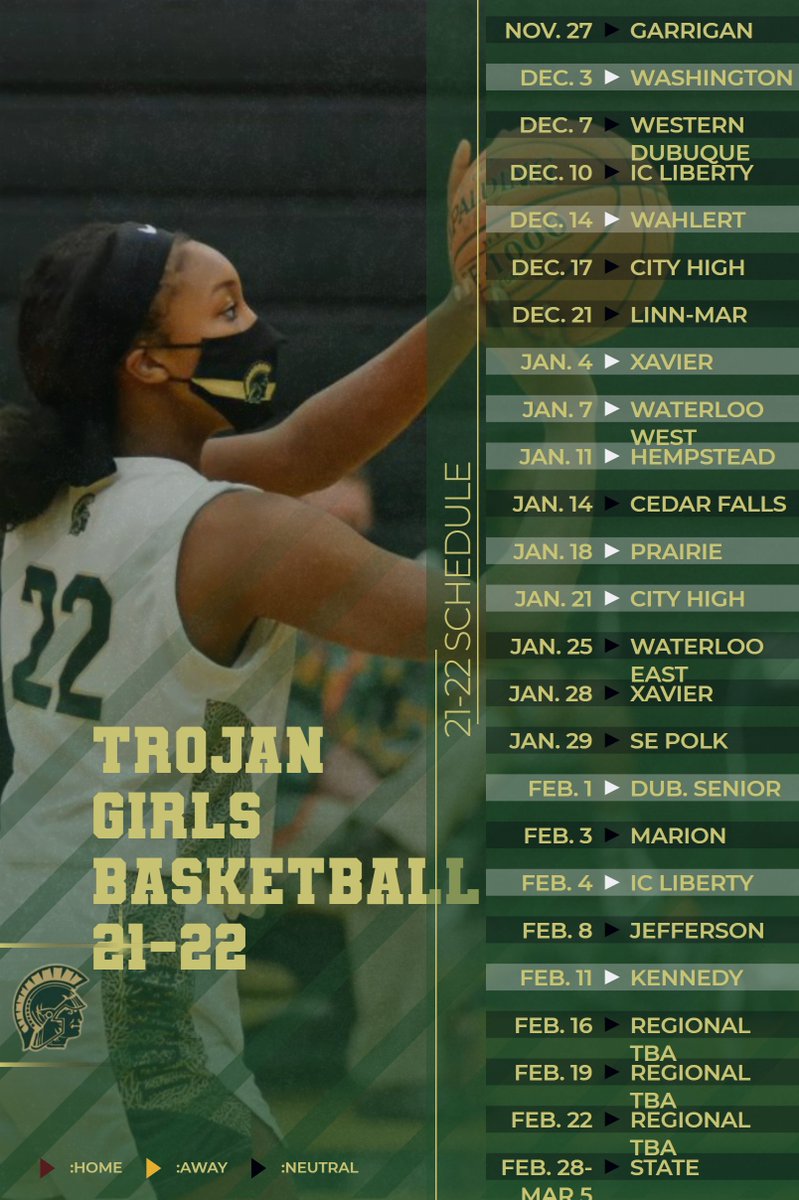 Iowa City West Athletics (@icwestathletics) on Twitter photo Season starts in one week for <a href="/WestGBB/">IC West GBB</a>! Practice on Monday, Nov. 8! Stop in athletic office to confirm you are able to practice!
Let's GO! Season starts in one week for <a href="/WestGBB/">IC West GBB</a>! Practice on Monday, Nov. 8! Stop in athletic office to confirm you are able to practice!
Let's GO!