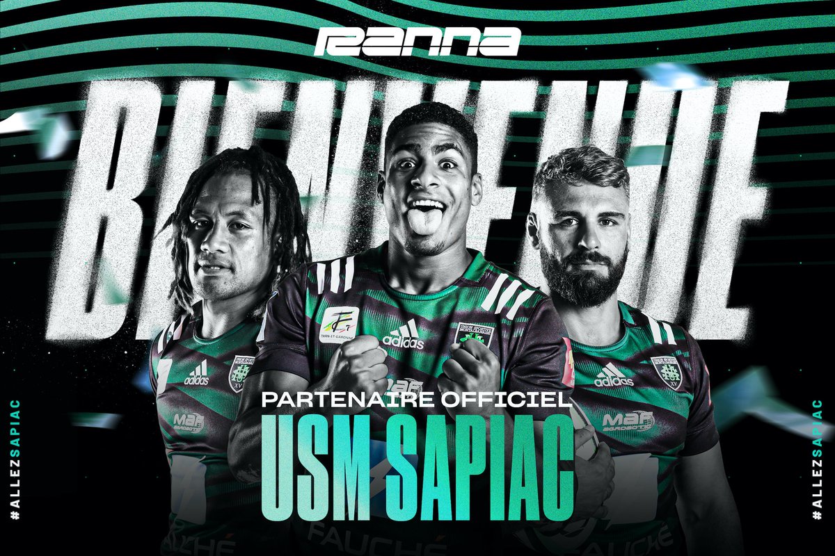 ranna_sport's tweet photo. @UsmSapiacRugby x @ranna_sport 🔥

Nous devenons Partenaire Officiel de l'Union Sportive Montalbanaise. 

Ranna s'ouvre au monde de l'ovalie en s'associant au club du Tarn-et-Garonne pensionnaire de Pro D2 🏉 

Le staff et l'effectif de l'USM  équipés des chaussettes Ranna 🤝 https://t.co/LXK9gf84QF