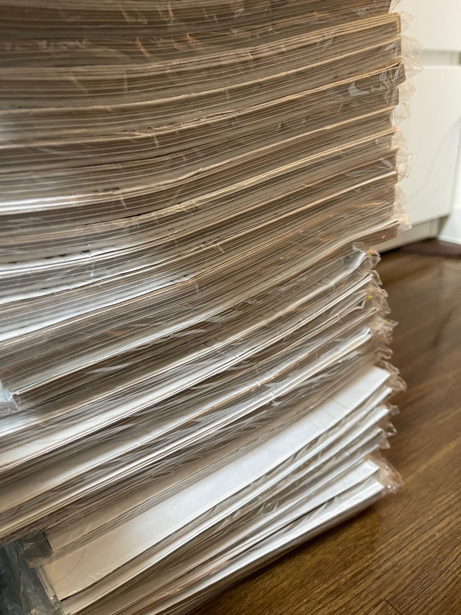 今週は少数ですが、20〜40冊発送する予定です。