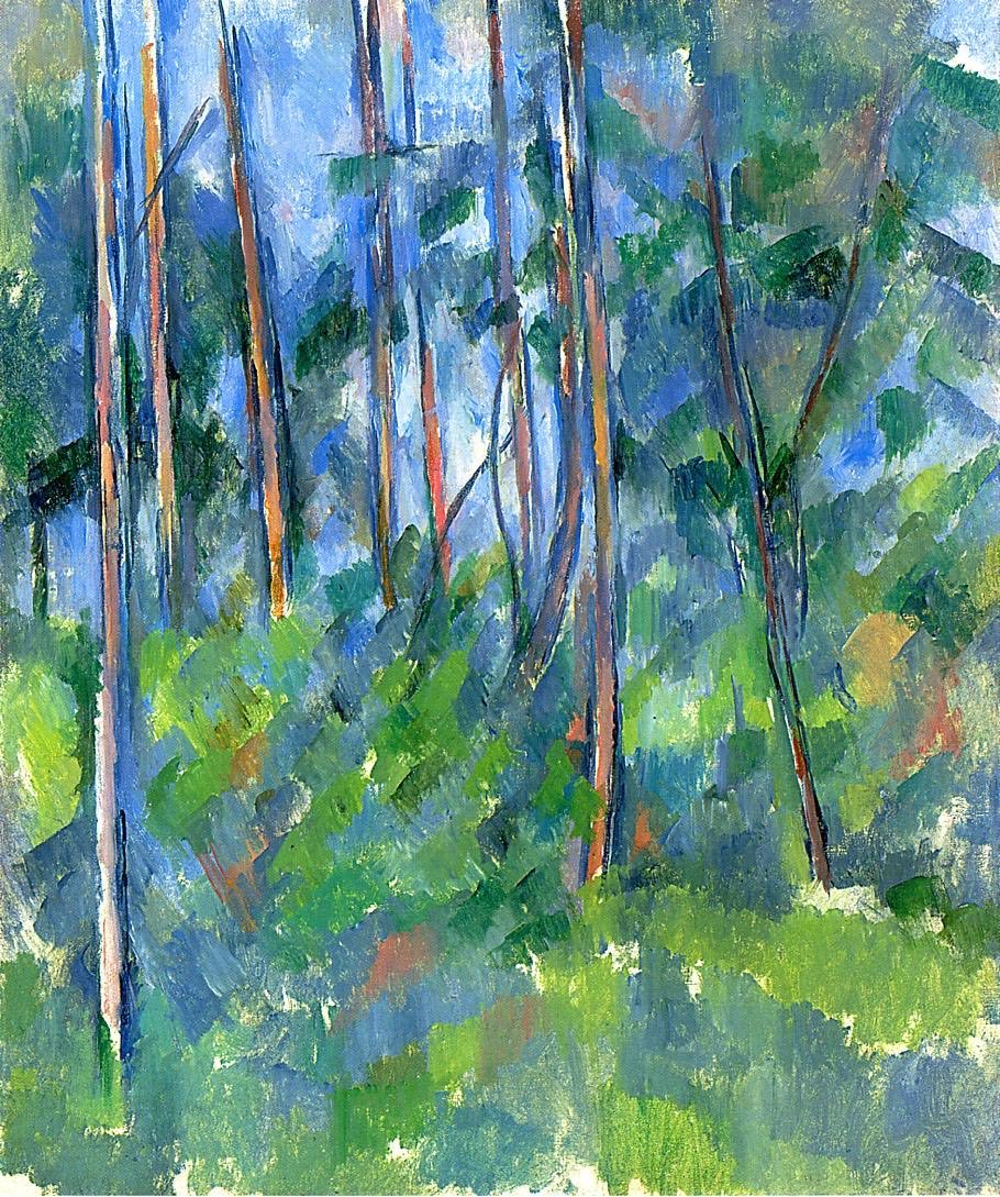 Arteymas_'s tweet photo. En el bosque, 1898, Paul Cezanne https://t.co/A8oBpZcO7Z