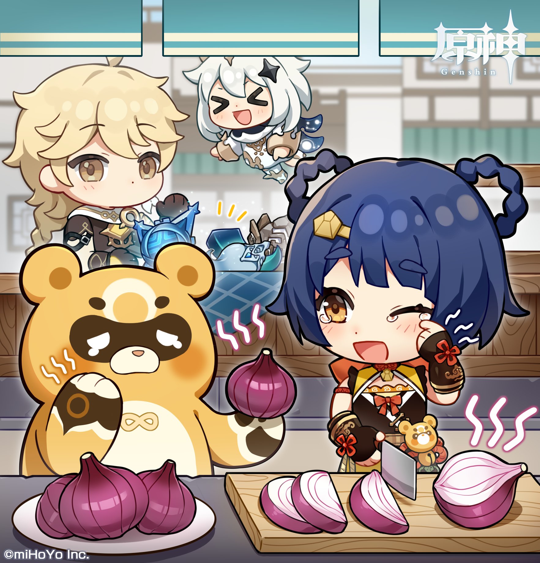 原神 Genshin 公式 香菱生誕祭 香菱 この前 珍しい食材がほしいって言ってたよな オイラたち たっくさん食材を持ってきてやったぞ ええっ 泣くなよ そんなに感動したのか 原神 キャラ生誕祭 T Co Gosthwejx8 Twitter