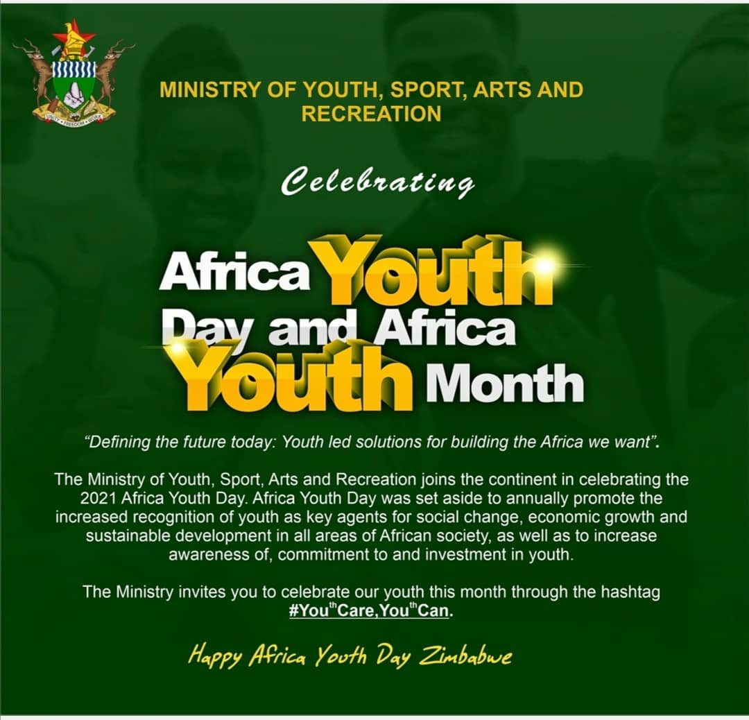As we celebrate Africa Youth Day and Africa Youth Month, we look ahead confidentially that young people are indeed capable of positively contributing to the development of our beloved continent.