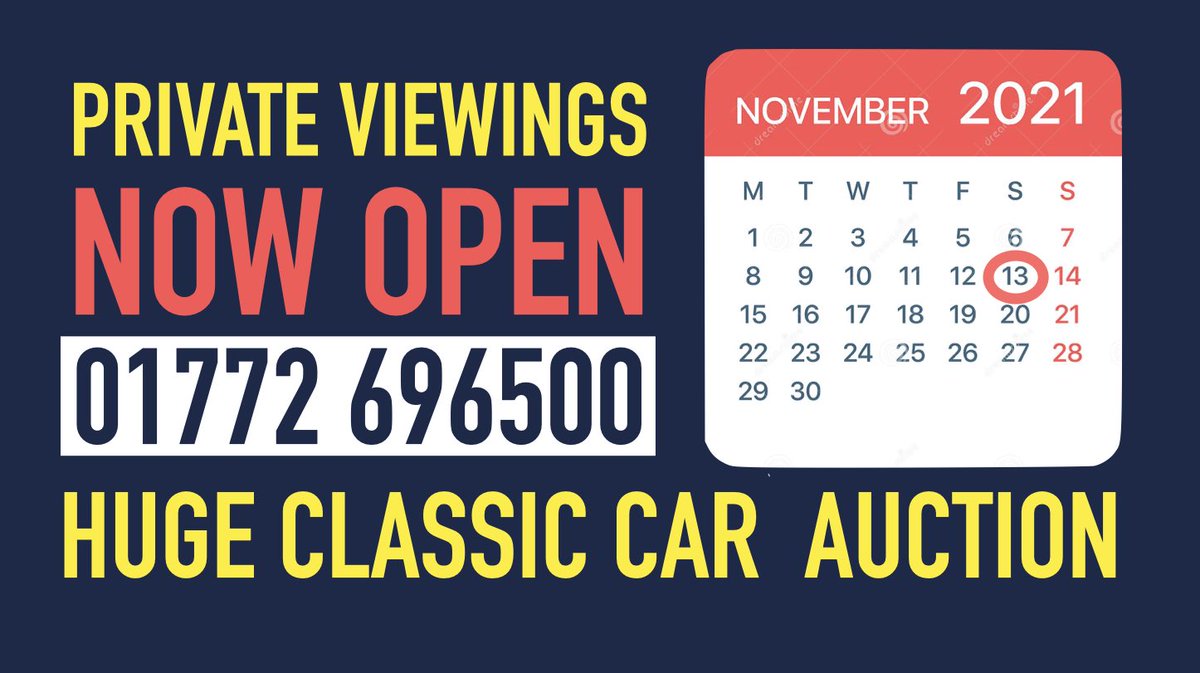 Don't miss out on one of the largest classic vehicle auctions of the year happening in 2 weeks time!

to book a private preview of the stock, call now and make an appointment! 01772 696500

#classiccars #carauction #auction #classiccarauction #preview #landrover #mercedes #bmw