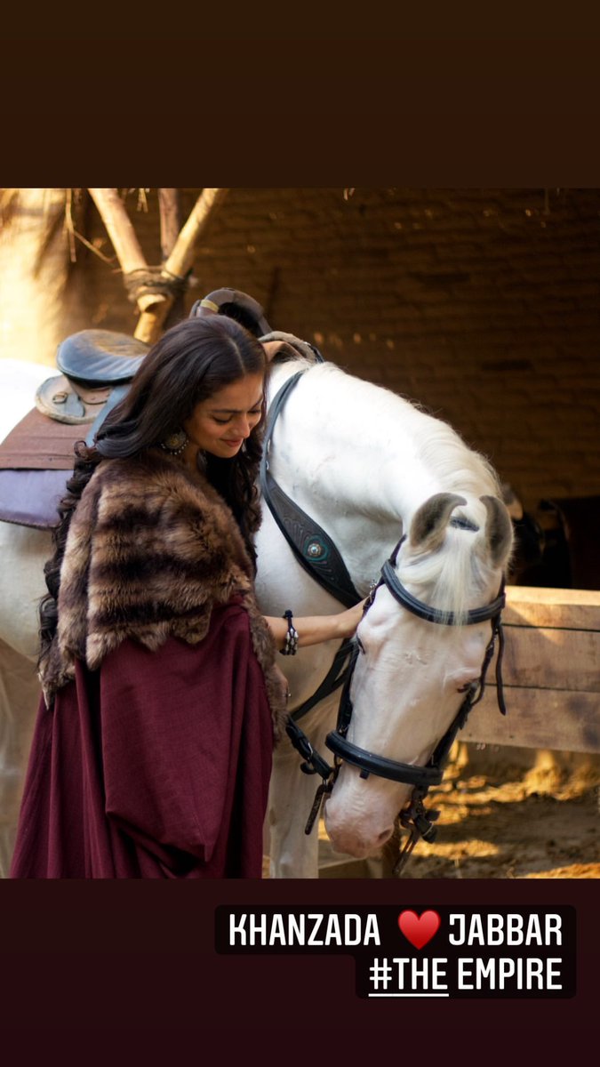 #QueenD 👑 <a href="/drashti10/">Drashti Dhami</a> 🥰

{ 1-11-2021 }

New IG Story | Our Khanzada sharing a pic with her horse Jabbar 😍😍❤️

#DrashtiDhami #TheEmpire   #KhanzadaBegum #TheEmpireOutNow  #TheEmpireStreamingNow